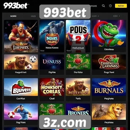 Análise das opções de jogos disponíveis no 993bet